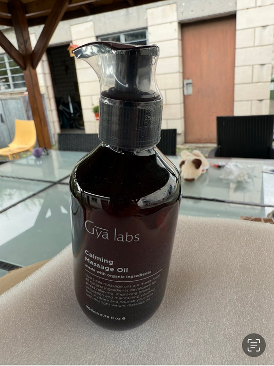 Gya Labs Calming Massage Öl 200ml mit Bio-Zutaten | Neu | UVP 22€